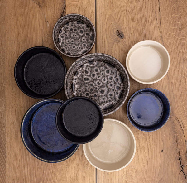 Premium Ceramic Dog Bowls witht he option to Raide with Dog Bowl Stand