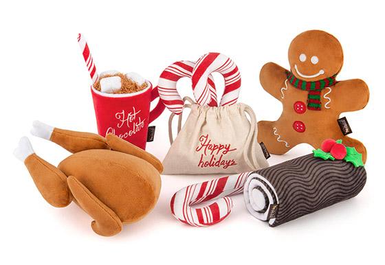 Christmas Dog Toy Collection