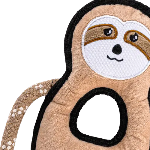 Beco - Recycled Rough & Tough - Sonny the Sloth Dog Toy-Beco-Love My Hound