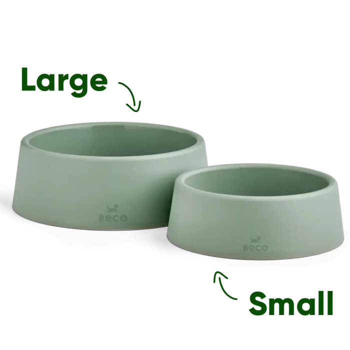 Beco - Steady Dog Bowl - Green-Beco-Love My Hound