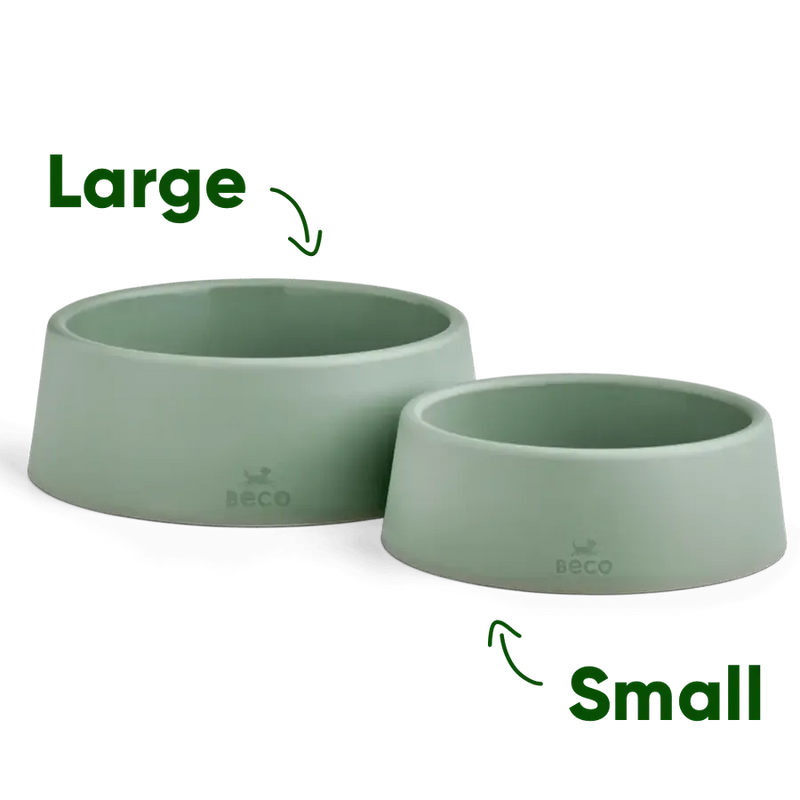 Beco - Steady Dog Bowl - Green-Beco-Love My Hound