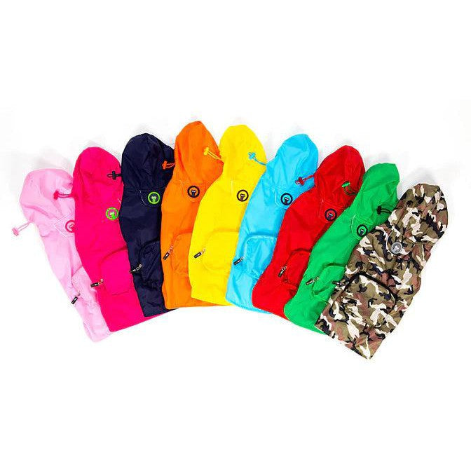 Fabdog | Blue Packaway Dog Raincoat-Fabdog-Love My Hound