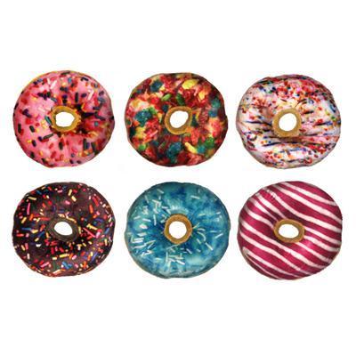 Fabdog | Box of 6 Donuts - Dog Toy-Fabdog-Love My Hound