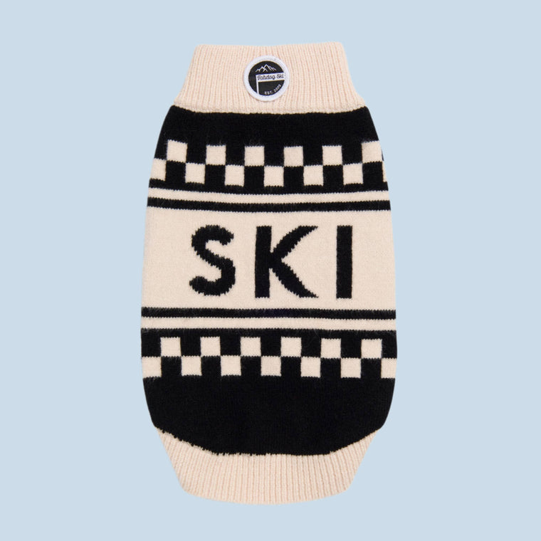 Fabdog | Fab Ski Mini Check Sweater