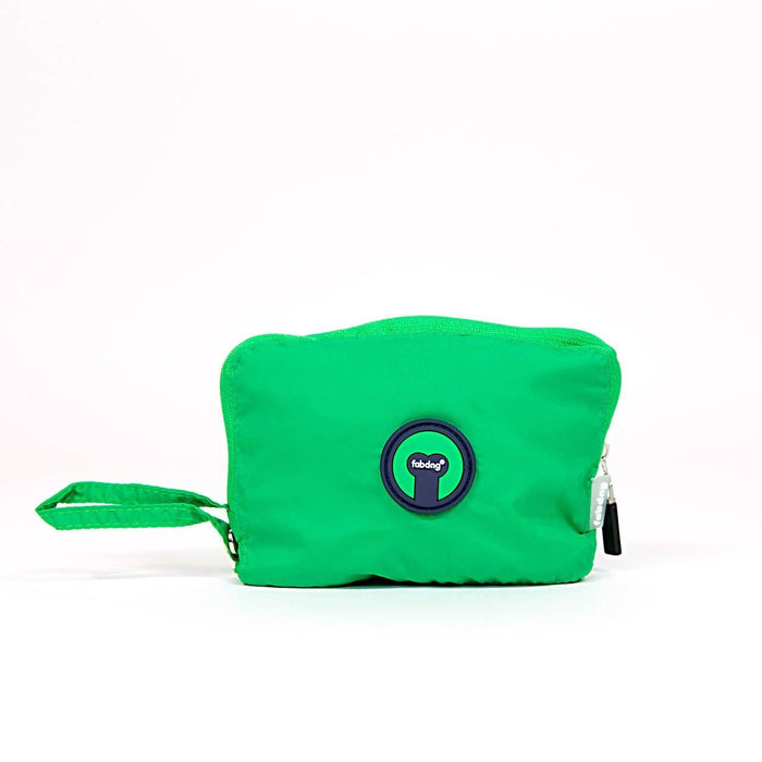 Fabdog | Green Packaway Dog Raincoat-Fabdog-Love My Hound