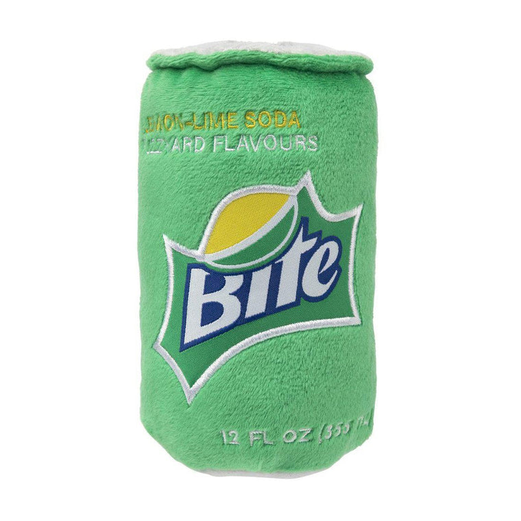 FuzzYard | Bite ( Sprite ) Soft Drink - Plush Dog Toy