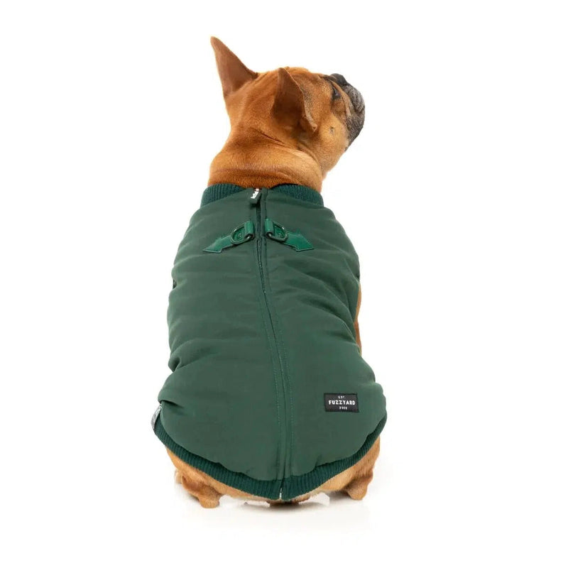FuzzYard | East MacGyver Dog Harness Jacket - Green-FuzzYard-Love My Hound
