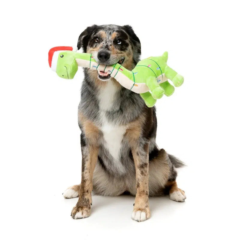 FuzzYard | Lit-a-saurus - Christmas Dog Toy-FuzzYard-Love My Hound