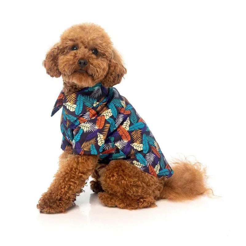 FuzzYard | Mahalo - Hawaiian Dog Shirt-FuzzYard-Love My Hound
