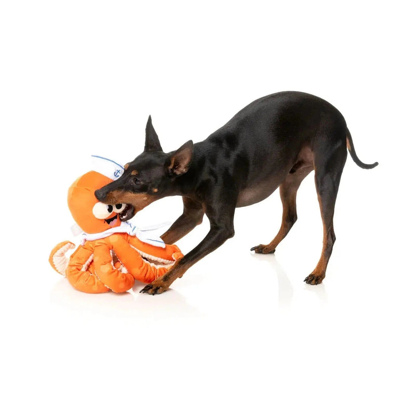 FuzzYard | OctoPosse - Sailor Squiggles - Plush Dog Toy-FuzzYard-Love My Hound