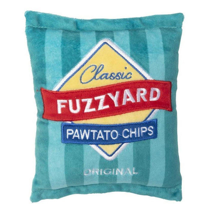 FuzzYard | Pawtato Chips - Crisps Plush Dog Toy-FuzzYard-Love My Hound