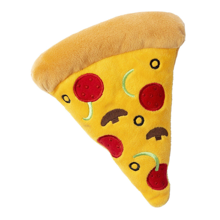 FuzzYard  - Pizza - Plush Dog Toy