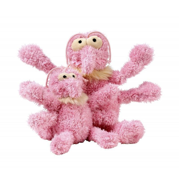 FuzzYard |  Scratchette The Pink Flea Plush Dog Toy