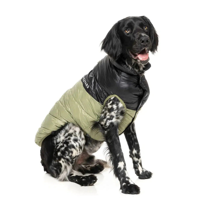 FuzzYard | South Harlem Dog Puffer Jacket - Olive-FuzzYard-Love My Hound