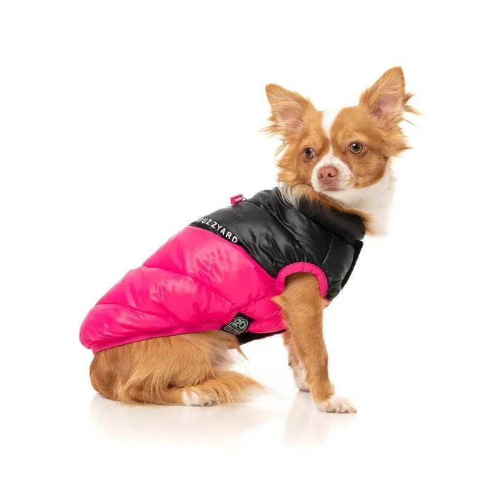 FuzzYard | South Harlem Dog Puffer Jacket - Pink-FuzzYard-Love My Hound
