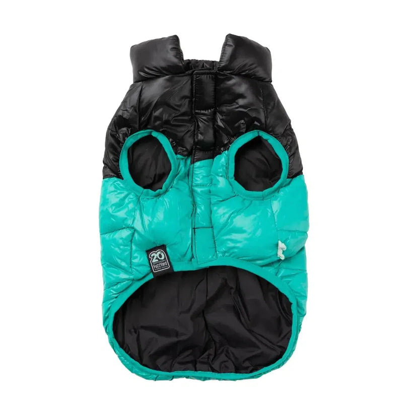 FuzzYard | South Harlem Dog Puffer Jacket - Teal-FuzzYard-Love My Hound