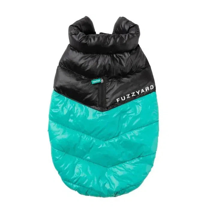 FuzzYard | South Harlem Dog Puffer Jacket - Teal-FuzzYard-Love My Hound