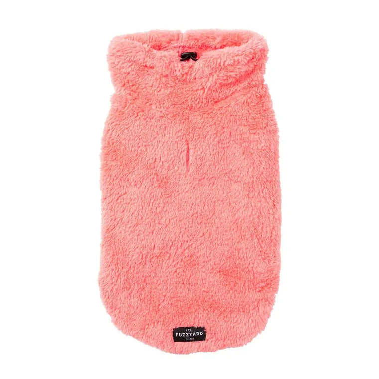 FuzzYard | Turtle Teddy Sweater - Peach