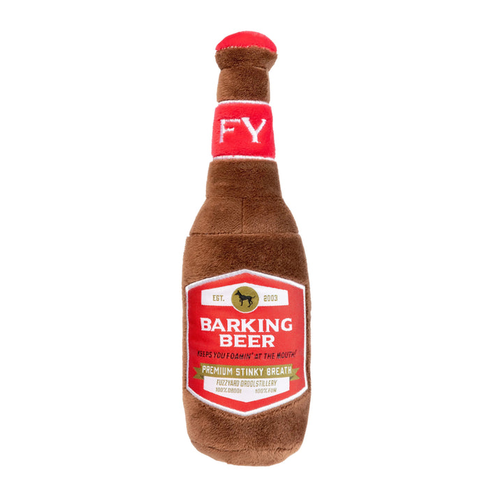 Fuzzyard | Barking Beer - Plush Dog Toy-FuzzYard-Love My Hound