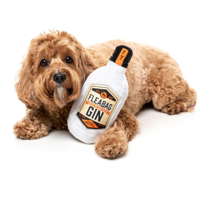 Fuzzyard | Fleabag Gin - Plush Dog Toy-FuzzYard-Love My Hound