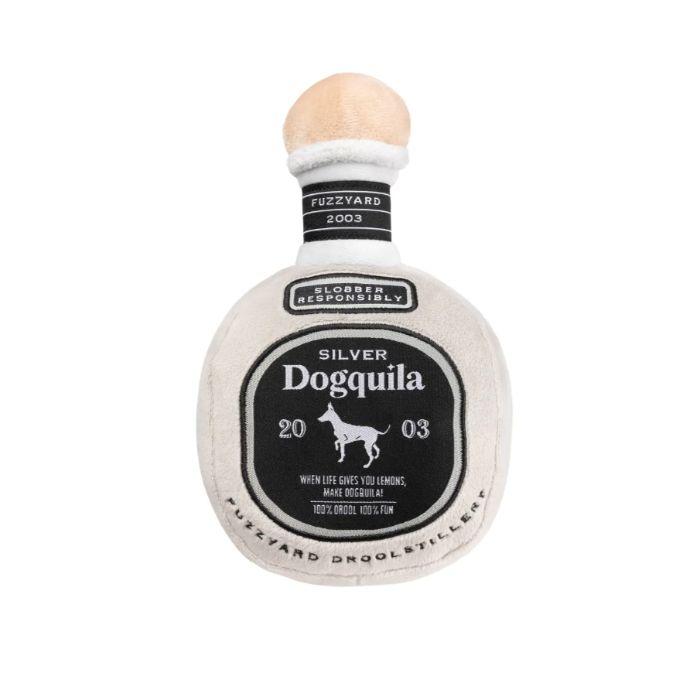 Fuzzyard | Silver Dogquila - Plush Dog Toy-FuzzYard-Love My Hound