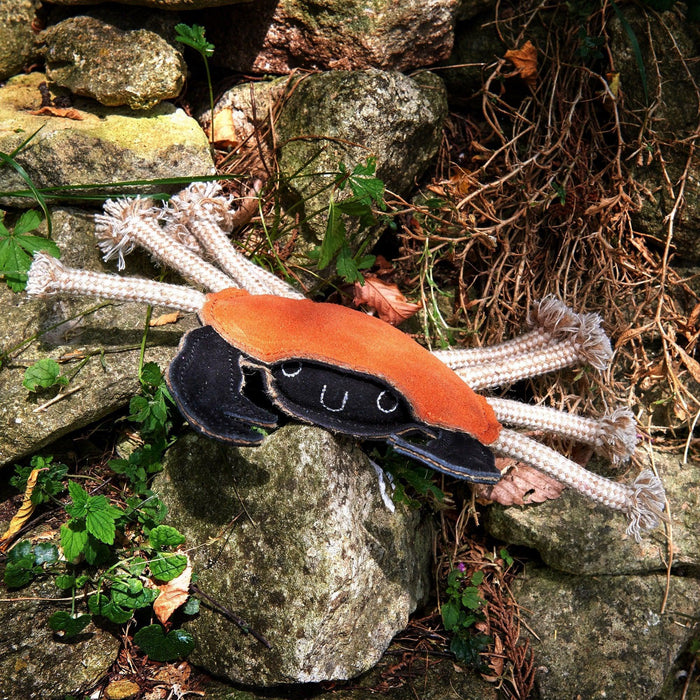 Green & Wilds | Eco Dog Toy - Carlos the Crab-Green & Wilds-Love My Hound