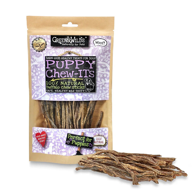Green & Wilds | Puppy Chew-Its Dog Treats - 80g-Green & Wilds-Love My Hound