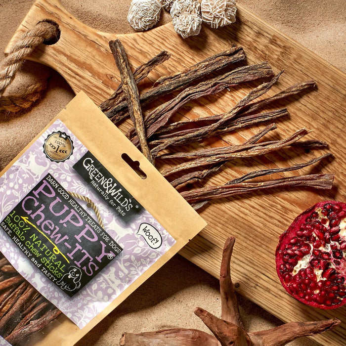 Green & Wilds | Puppy Chew-Its Dog Treats - 80g-Green & Wilds-Love My Hound
