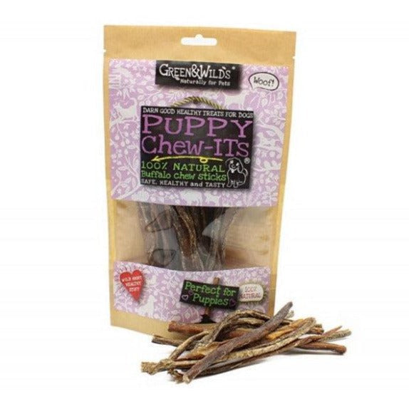 Green & Wilds | Puppy Chew-Its Dog Treats - 80g-Green & Wilds-Love My Hound