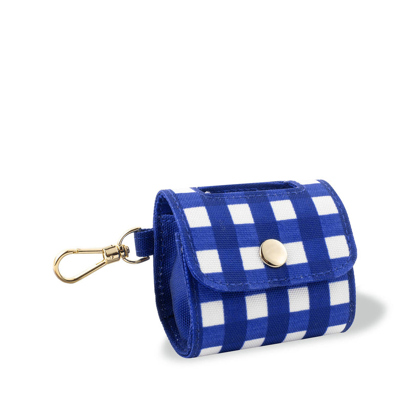 Kate Spade New York | Navy Gingham - Poop Bag Holder-Kate Spade New York-Love My Hound
