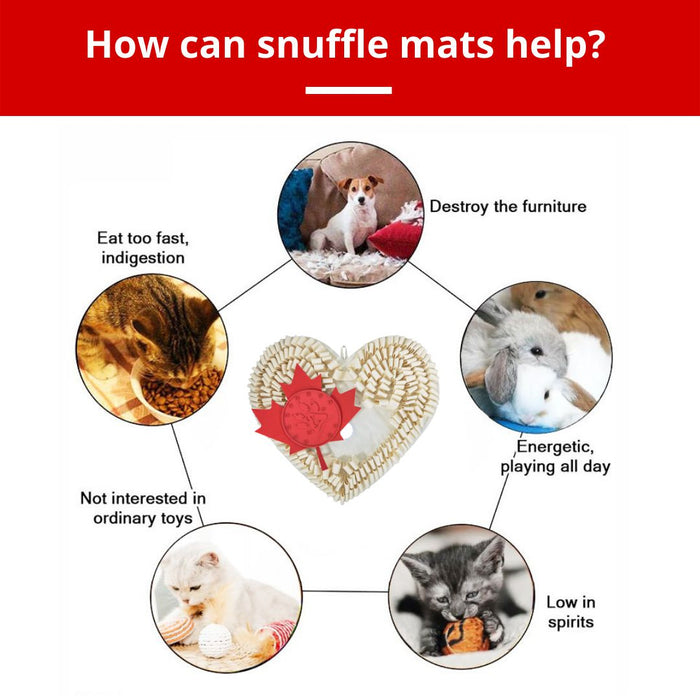 PawzNDogz | Boundless Love™ Anti-Bite Snuffle Mat | Challenge Level 3-PawzNDogz-Love My Hound