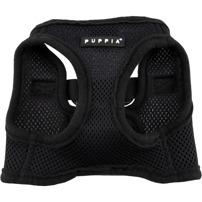 Puppia Soft Jacket Harness (B)- Black-Puppia-Love My Hound