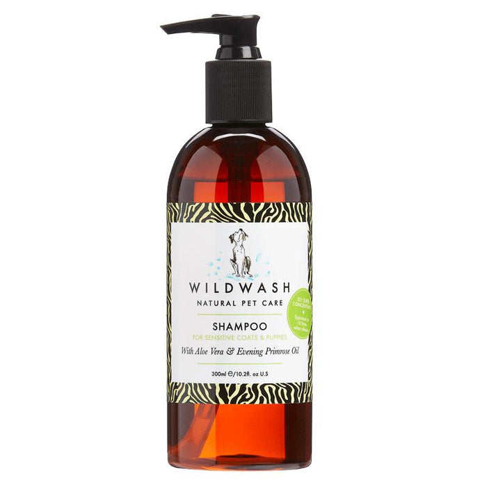Wildwash PRO Shampoo 'For Sensitive Coats, Puppies, Cats and Kittens' - 300ml-WildWash-Love My Hound