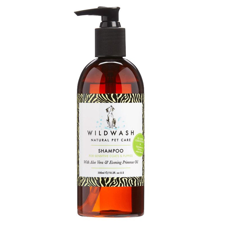 Wildwash PRO | Shampoo 'For Sensitive Coats, Puppies, Cats and Kittens' - 300ml