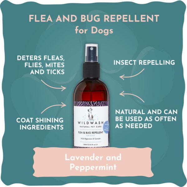 Wildwash Pro - Flea & Bug Repellent For Dogs - 300ml-WildWash-Love My Hound