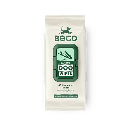 Beco - Bamboo Dog Wipes- Unscented