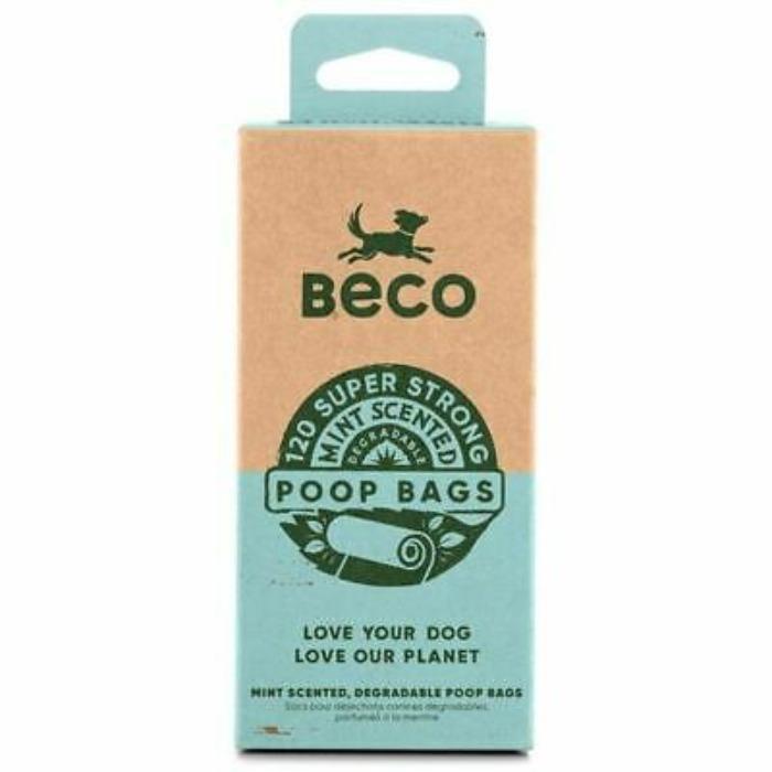 Beco - Degradable Dog Poop Bags - 120 (mint)