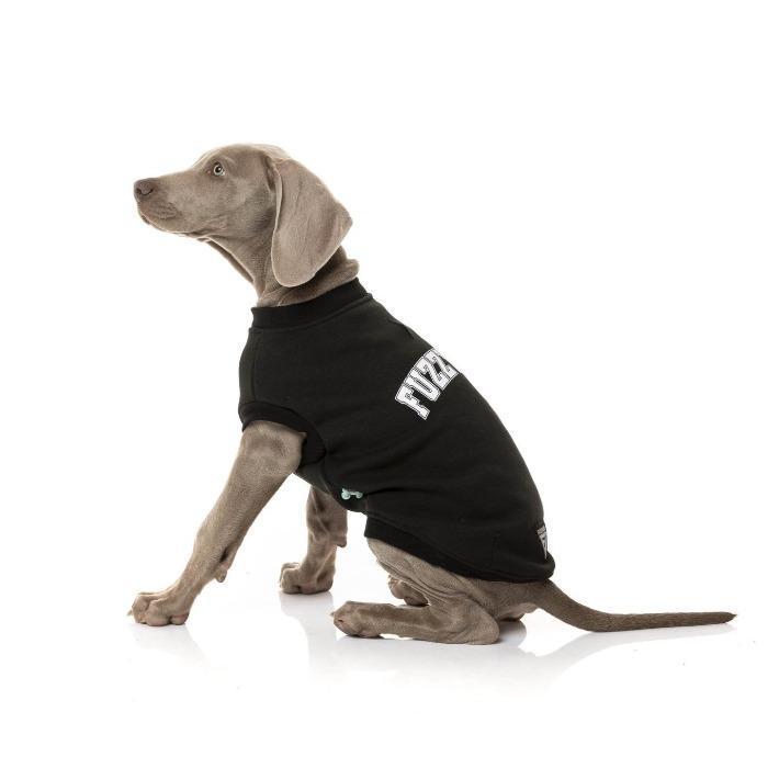 FuzzYard | College Sweater - Dog Jumper Black-FuzzYard-Love My Hound