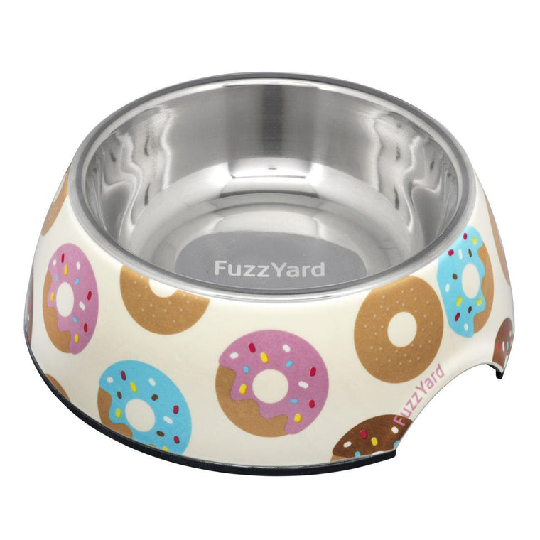 FuzzYard Dog Bowl - Donuts