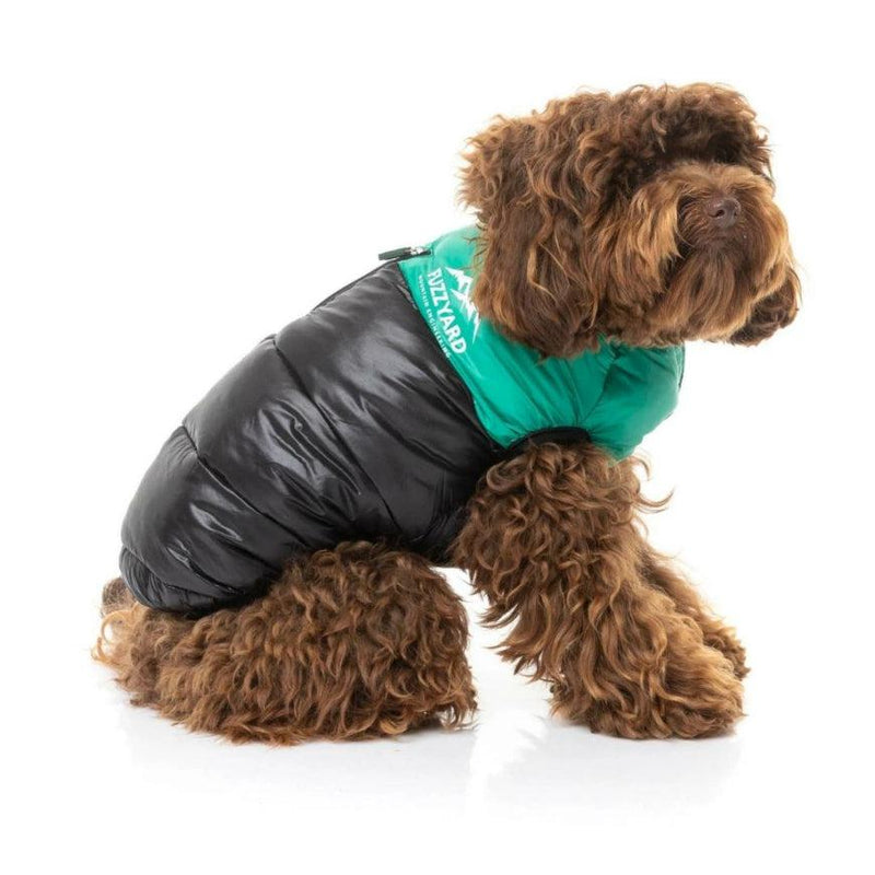FuzzYard | East Harlem Dog Puffer Jacket - Green-FuzzYard-Love My Hound