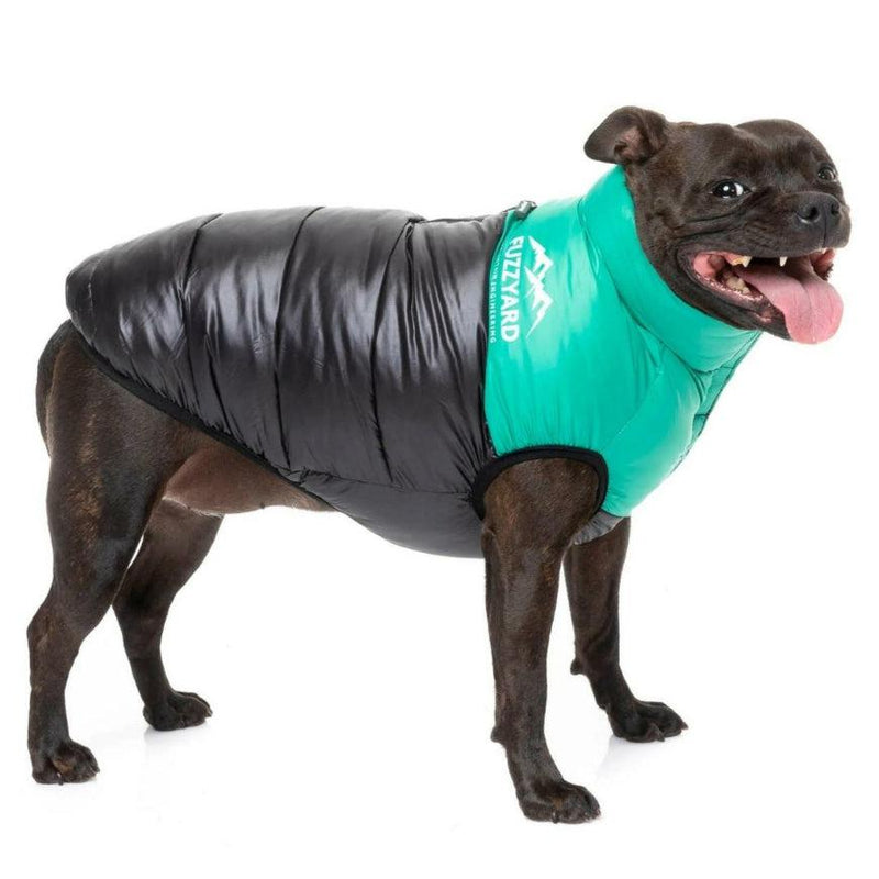 FuzzYard | East Harlem Dog Puffer Jacket - Green-FuzzYard-Love My Hound