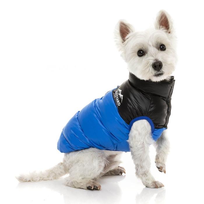 FuzzYard | Harlem Dog Puffer Jacket - Blue-FuzzYard-Love My Hound