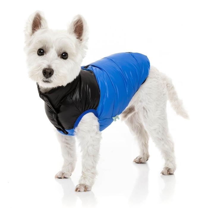 FuzzYard | Harlem Dog Puffer Jacket - Blue-FuzzYard-Love My Hound