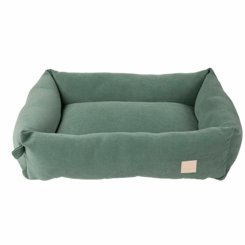 FuzzYard Life Corduroy Bed - Myrtle Green-FuzzYard Life-Love My Hound