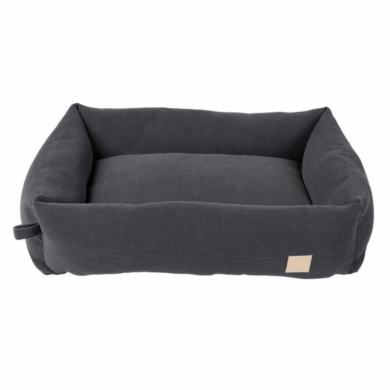 FuzzYard Life Corduroy Bed - Slate Grey-FuzzYard Life-Love My Hound