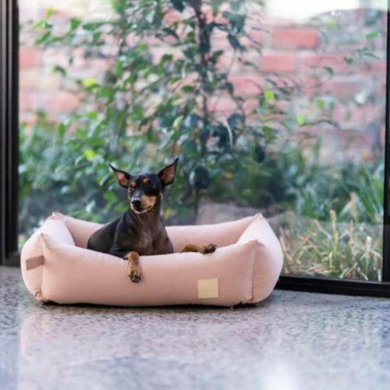 FuzzYard Life Cotton Bed - Soft Blush-FuzzYard Life-Love My Hound