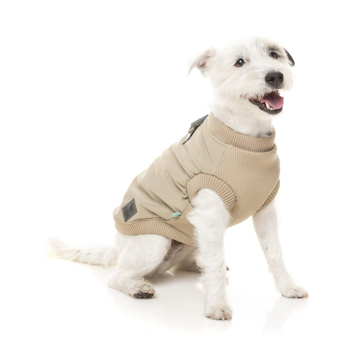 FuzzYard | MacGyver Dog Harness Jacket - Oxford Tan-FuzzYard-Love My Hound