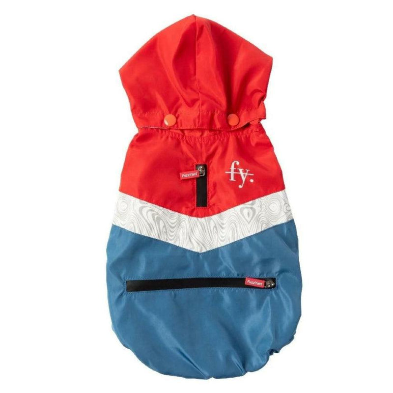 FuzzYard | The Seattle Raincoat - Red & Blue-FuzzYard-Love My Hound