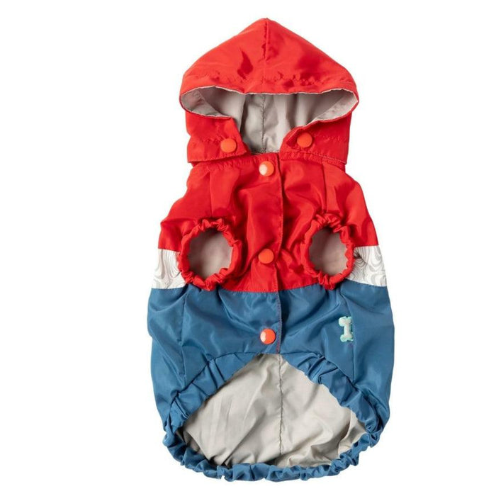 FuzzYard | The Seattle Raincoat - Red & Blue-FuzzYard-Love My Hound