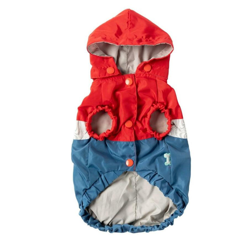 FuzzYard | The Seattle Raincoat - Red & Blue-FuzzYard-Love My Hound